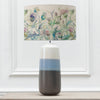 Floral Blue Lighting - Nama  & Cirsium Eva  Complete Table Lamp Sky/Damson Voyage Maison