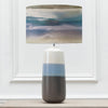 Abstract Blue Lighting - Nama  & Fjord Eva  Complete Table Lamp Sky/Loch Voyage Maison