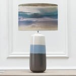 Abstract Blue Lighting - Fjord Eva & Nama Complete Table Lamp Sky/Loch Voyage Maison