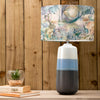 Animal Blue Lighting - Nama  & Fox And Hare Eva  Complete Table Lamp Sky/Linen Voyage Maison