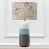 Floral Blue Lighting - Nama  & Hedgerow Eva  Complete Table Lamp Sky/Linen Voyage Maison