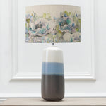 Floral Blue Lighting - Papavera Eva & Nama Complete Table Lamp Sky/Veronica Voyage Maison