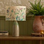 Floral Green Lighting - Cirsium Eva & Narvi Complete Table Lamp Jade/Damson Voyage Maison