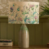 Floral Green Lighting - Cirsium Eva & Narvi Complete Table Lamp Jade/Damson Voyage Maison