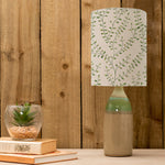 Floral Green Lighting - Eden Anna & Narvi Complete Table Lamp Jade/Apple Additions