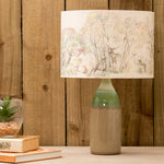 Animal Green Lighting - Narvi  & Enchanted Forest Eva  Complete Table Lamp Jade/Forest Voyage Maison