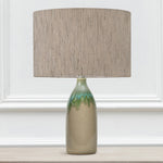 Plain Green Lighting - Narvi  & Otaru Eva  Complete Table Lamp Jade/Bamboo Voyage Maison