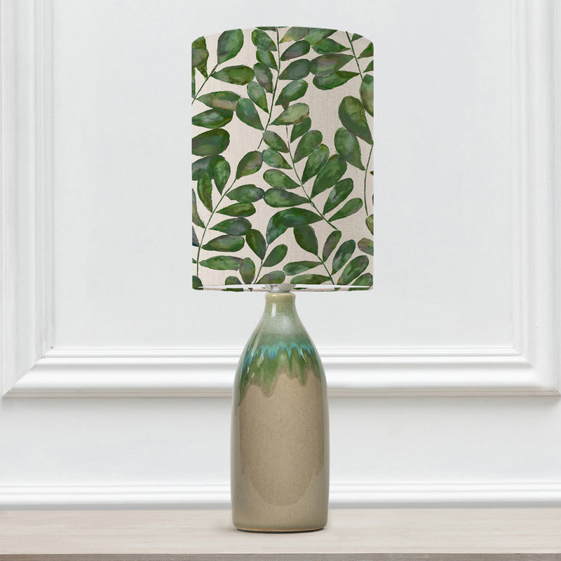 Floral Green Lighting - Narvi  & Rowan Mini Anna  Complete Table Lamp Jade/Apple Additions