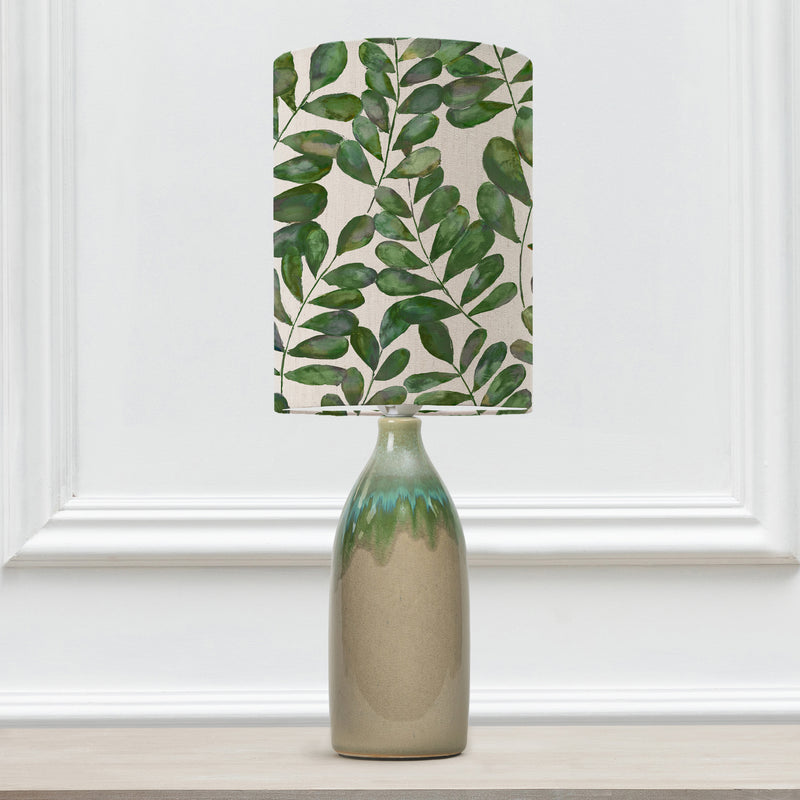 Floral Green Lighting - Rowan Mini Anna & Narvi Complete Table Lamp Jade/Apple Additions