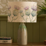 Floral Green Lighting - Thistle Glen Eva & Narvi Complete Table Lamp Jade/Linen Voyage Maison