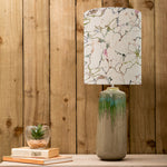 Abstract Green Lighting - Neo  & Carrara Anna  Complete Table Lamp Jade/Meadow Additions