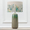 Abstract Green Lighting - Neo  & Coral Reef Eva  Complete Table Lamp Jade/Kelpie Voyage Maison