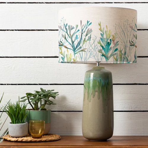 Abstract Green Lighting - Neo  & Coral Reef Eva  Complete Table Lamp Jade/Kelpie Voyage Maison