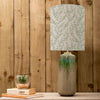 Floral Green Lighting - Neo  & Eden Anna  Complete Table Lamp Jade/Apple Additions