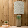 Floral Green Lighting - Eden Anna & Neo Complete Table Lamp Jade/Apple Additions