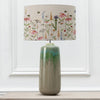 Floral Green Lighting - Neo  & Hermione Eva  Complete Table Lamp Jade/Linen Voyage Maison