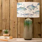 Animal Green Lighting - Ives Waters Eva & Neo Complete Table Lamp Jade/Marine Voyage Maison