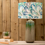 Animal Green Lighting - Neo  & Mussels Eva  Complete Table Lamp Jade/Marine Voyage Maison