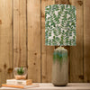 Floral Green Lighting - Neo  & Rowan Mini Anna  Complete Table Lamp Jade/Apple Additions