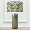 Floral Green Lighting - Neo  & Varys Eva  Complete Table Lamp Jade/Lichen Linen Voyage Maison