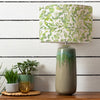 Floral Green Lighting - Claudia Eva & Neo Complete Table Lamp Cream Voyage Maison