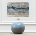 Abstract Blue Lighting - Arizona Eva & Neso Complete Table Lamp Sky/River Voyage Maison