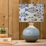 Animal Blue Lighting - Neso  & Cove Eva  Complete Table Lamp Sky/Cobalt Voyage Maison