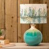 Animal Blue Lighting - Wilderness Eva & Neso Complete Table Lamp Aqua/Topaz Voyage Maison