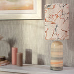 Abstract Beige Lighting - Ocefina  & Carrara Anna  Complete Table Lamp Sandstone/Rosewater Additions