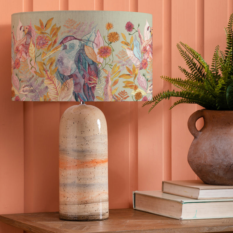 Animal Beige Lighting - Ocefina  & Ennerdale Forest Eva  Complete Table Lamp Sandstone/Harvest Voyage Maison