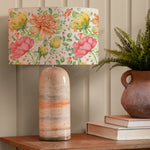 Floral Orange Lighting - Maisie Eva & Ocefina Complete Table Lamp Sand Voyage Maison