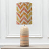 Abstract Beige Lighting - Ocefina  & Savannah Anna  Complete Table Lamp Sandstone/Amber Additions