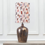 Abstract Gold Lighting - Arwen Anna & Olywn Complete Table Lamp Glass/Rosewater Additions