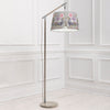 Floral Grey Lighting - Acanthis Quintus Taper & Quintus Complete Floor Lamp Grey/Bronze Voyage Maison