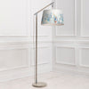 Abstract Grey Lighting - Quintus  & Coral Reef Quintus Taper  Complete Floor Lamp Grey/Cobalt Voyage Maison