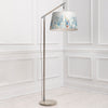 Abstract Grey Lighting - Coral Reef Quintus Taper & Quintus Complete Floor Lamp Grey/Cobalt Voyage Maison