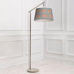 Animal Grey Lighting - Dougal Quintus Taper & Quintus Complete Floor Lamp Grey/Granite Voyage Maison