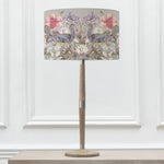 Floral Grey Lighting - Solensis Tall & Acanthis Eva  Complete Table Lamp Grey/Bronze Voyage Maison