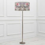 Floral Grey Lighting - Acanthis Eva & Solensis Complete Floor Lamp Grey/Bronze Voyage Maison