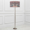 Floral Grey Lighting - Solensis  & Ahura Eva  Complete Floor Lamp Grey/Mauve Voyage Maison