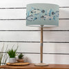 Animal Grey Lighting - Solensis Tall & Barbeau Eva  Complete Table Lamp Grey/Seafoam Voyage Maison