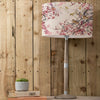 Floral Grey Lighting - Brushwood Eva & Solensis Complete Table Lamp Grey/Blossom Darren Woodhead