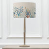 Abstract Grey Lighting - Coral Reef Eva & Solensis Complete Table Lamp Grey/Cobalt Voyage Maison