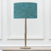 Floral Blue Lighting - Coressa Eva & Solensis Complete Table Lamp Teal Voyage Maison