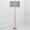 Animal Grey Lighting - Cove Eva & Solensis Complete Floor Lamp Grey/Cobalt Voyage Maison