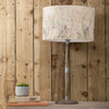 Animal Grey Lighting - Solensis  & Enchanted Forest Eva  Complete Table Lamp Grey/Forest Voyage Maison