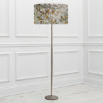 Floral Grey Lighting - Hawthorn Eva & Solensis Complete Floor Lamp Grey/Olive Darren Woodhead