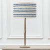 Animal Grey Lighting - Solensis Tall & Merella Eva  Complete Table Lamp Grey/Cobalt Voyage Maison