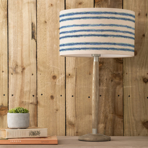 Animal Grey Lighting - Merella Eva & Solensis Complete Table Lamp Grey/Cobalt Voyage Maison