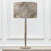 Abstract Grey Lighting - Solensis  & Monet Eva  Complete Table Lamp Grey/Ironstone Voyage Maison